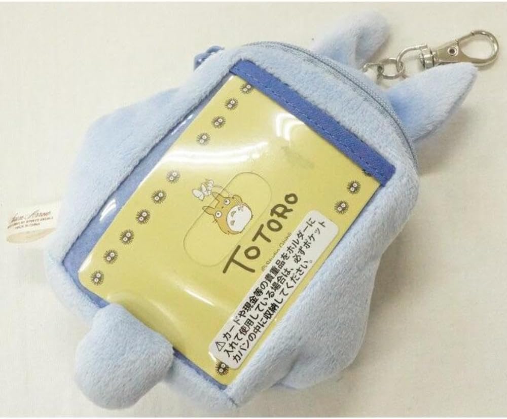 HOTStudio Ghibli My Neighbor Totoro Medium Totoro Reel Pass Case, Height 7.1 inches (18 cm)
