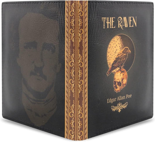 HOTThe Raven - Gothic Bifold - Book Wallet