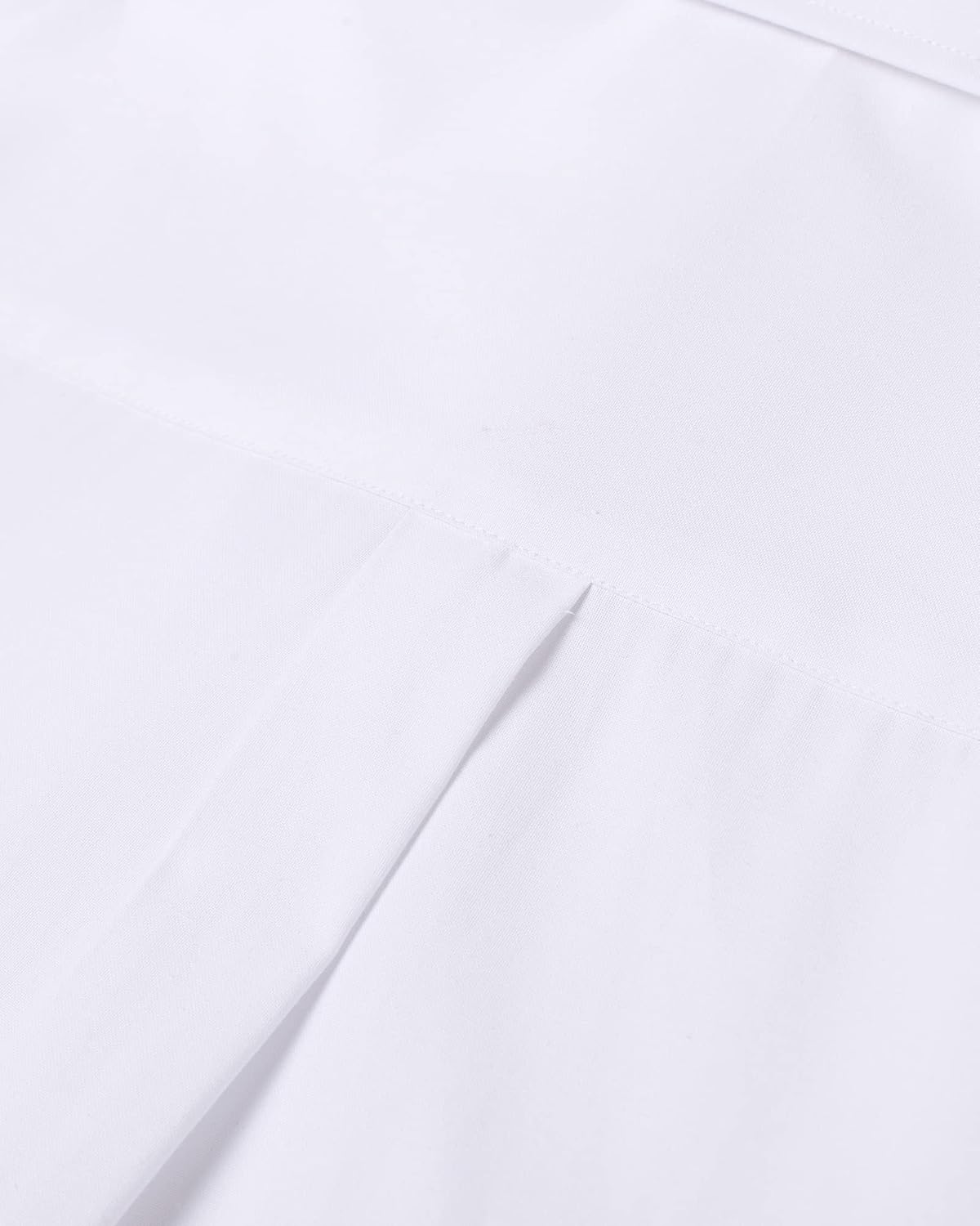 HOTAlimens & Gentle Mens Solid Oxford Shirt Long Sleeve Dress Shirt Work Casual Button Down Shirts with Pocket