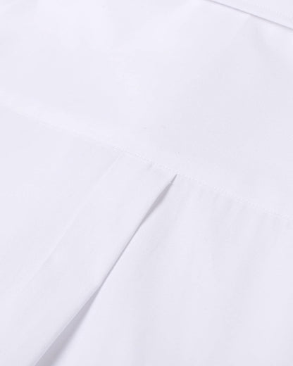 HOTAlimens & Gentle Mens Solid Oxford Shirt Long Sleeve Dress Shirt Work Casual Button Down Shirts with Pocket