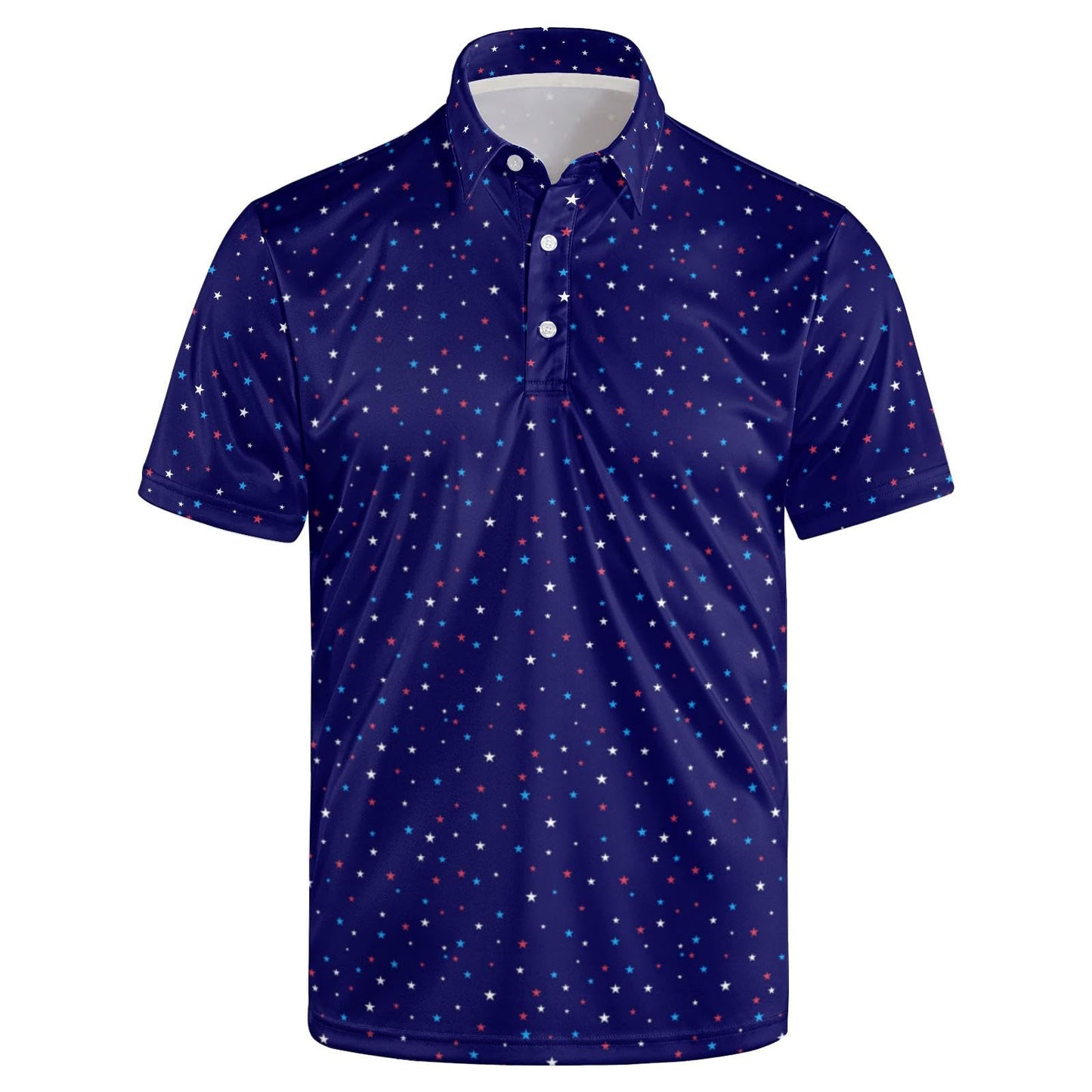 HOTGolf Polos for Men Funny Moisture Wicking Golf Shirts Performance Quick-Dry Polo Shirts Short Sleeve