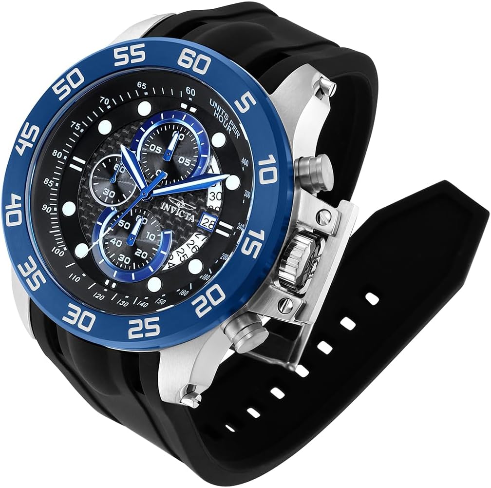HOTInvicta Men's I-Force Analog Display Japanese Quartz Black Watch