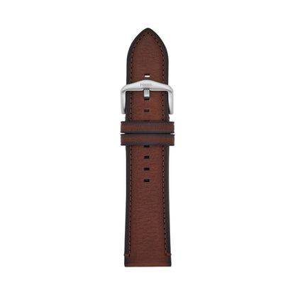 HOTFossil Men's 22mm Dark Brown LiteHide™ Leather Watch Band
