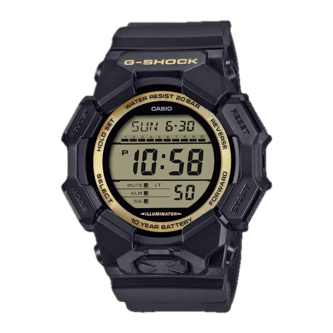 HOTG-Shock Casio Resin Digital Watch GD010