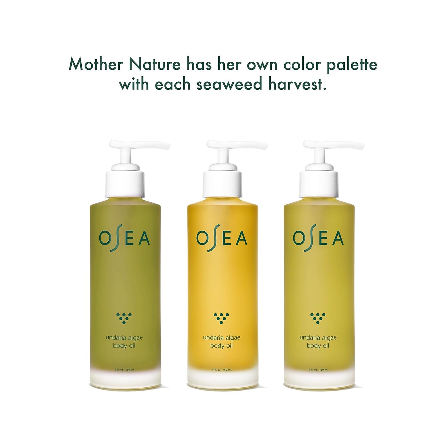 HOTOSEA Undaria Algae Body Oil 5 oz – Visibly Firming, Deeply Moisturizing, Instantly Improve Elasticity, Clean Lightweight Non-Greasy Hydration, Vegan & Cruelty-Free Seaweed Skincare | Improves Elasticity • Silky Body Glow • Lightweight, Non-Greasy • Cit