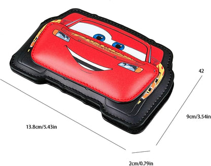HOTTCB Creations Lightning Mcqueens 3D Cartoon Car Character Bi-Fold Wallet
