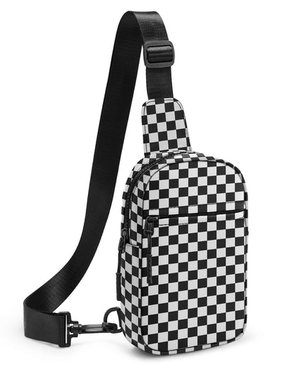 HOTCHOLISS Small Sling Bag for Women and Men, Crossbody Bags Trendy Fanny Packs Chest Bag with Extended Strap
