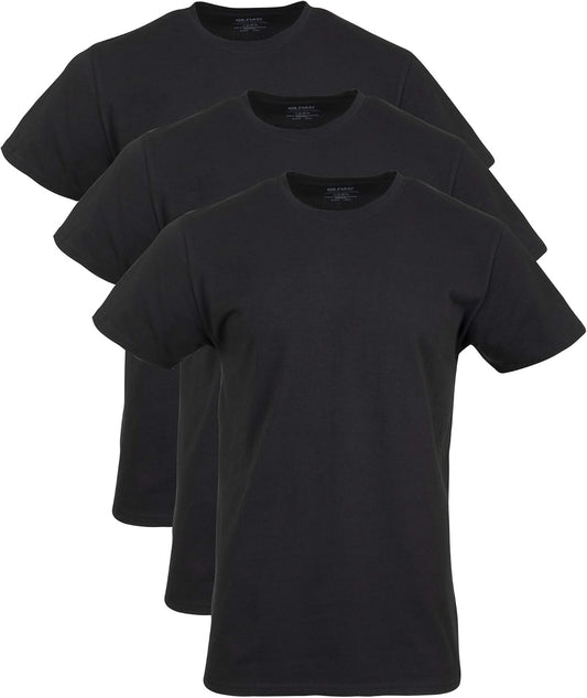 HOTGildan Men's Cotton Stretch T-Shirts, Multipack