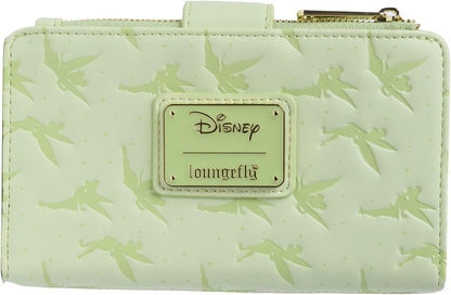 HOTLoungefly Disney Tinker Bell Women Wallet Clutch Green Fairy