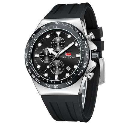 HOTAIMES Watch for Men Sport Military Waterproof Chronograph Mens Watches Analog Quartz Big Face Classic Stylish Fashion Casual Designer Business Work Wrist Watch Elegant Gift for Men
