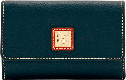 HOTDooney & Bourke Pebble Grain Flap Wallet