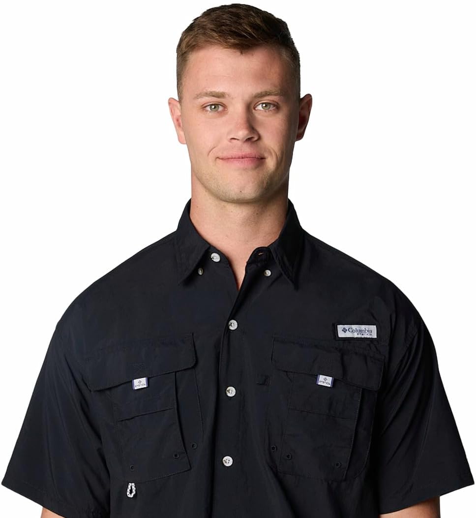 HOTColumbia Men's PFG Bahama II Short Sleeve Fishing Shirt