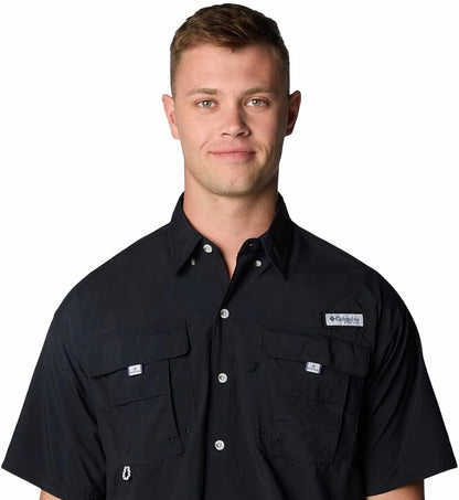HOTColumbia Men's PFG Bahama II Short Sleeve Fishing Shirt