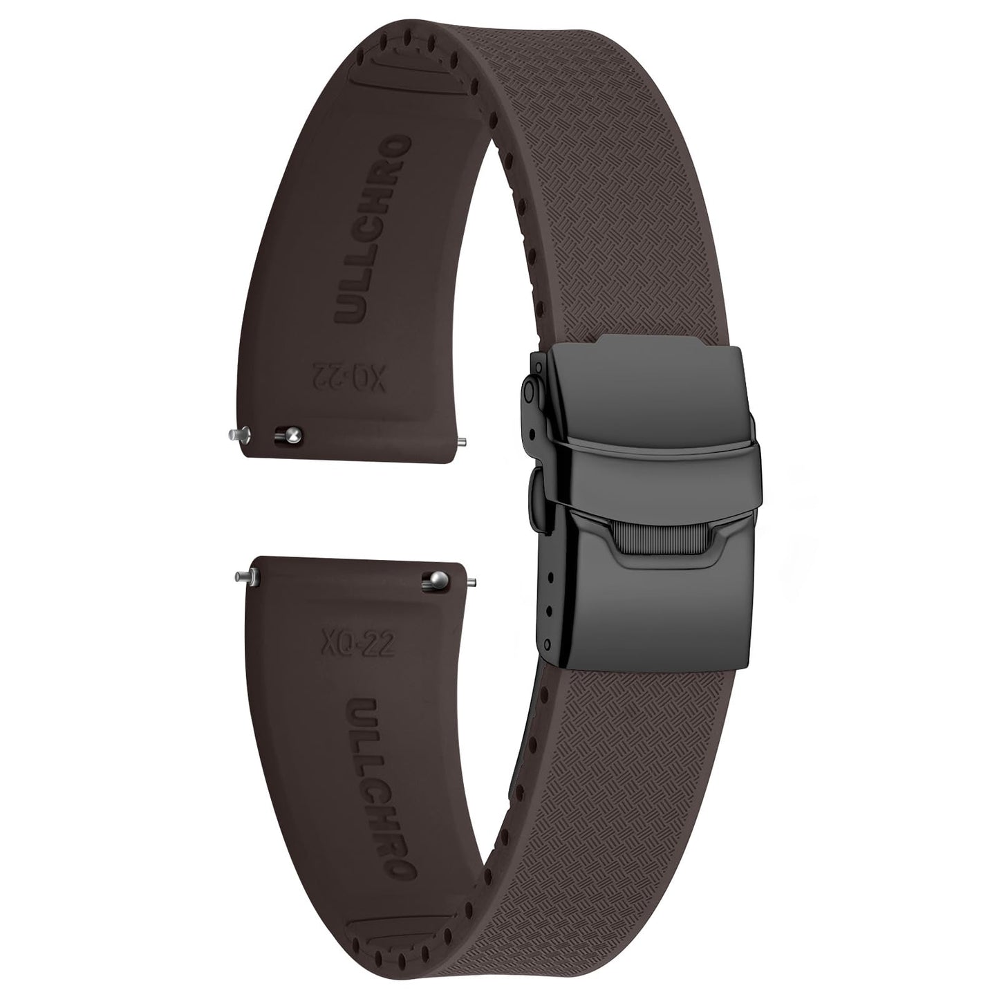 HOTSilicone Watch Band Quick Release Strap FKM Waterproof Watch Bands for Men 20mm 22mm Replacement Strap Sport Rubber Watchband