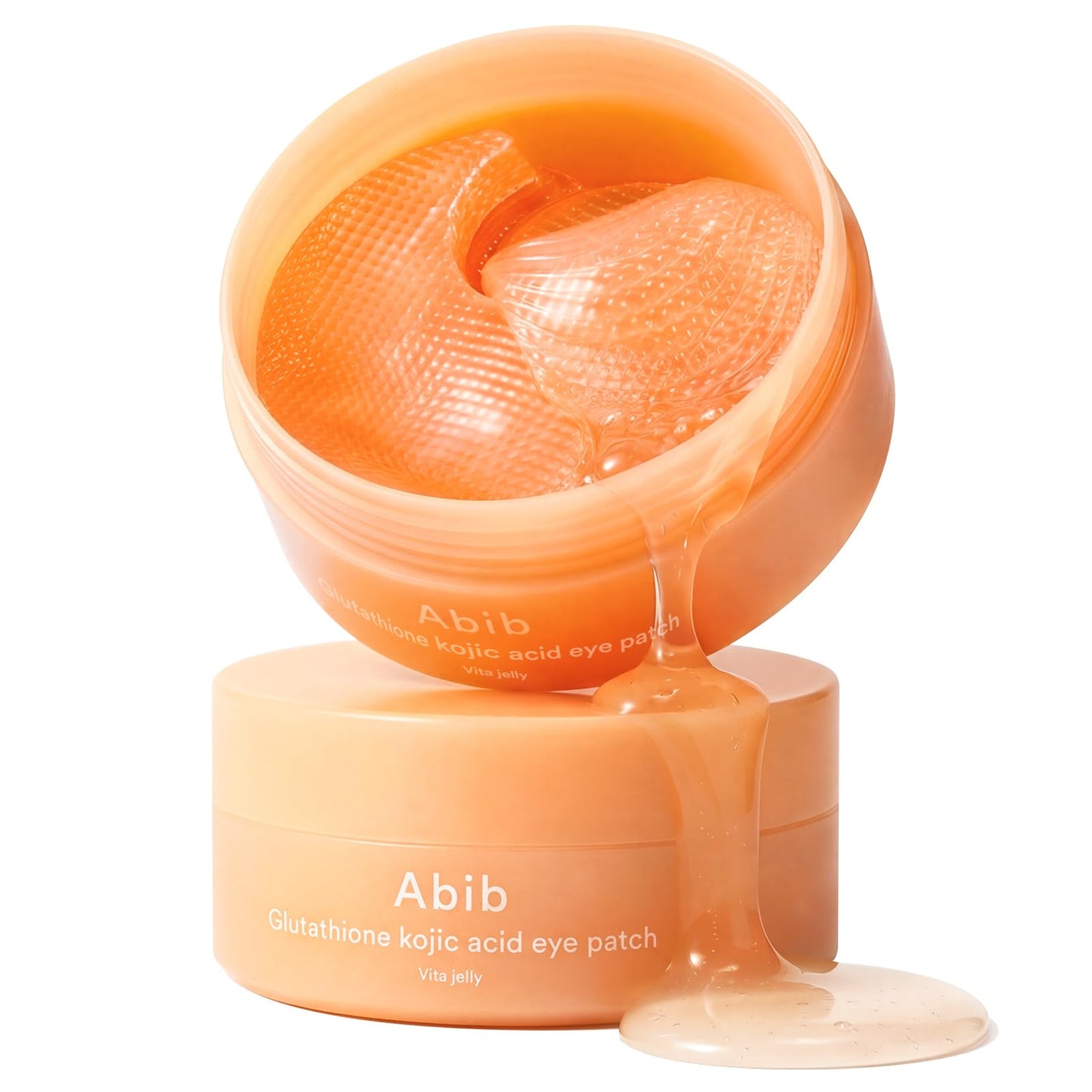 HOTAbib Vegan Collagen Eye Patches for Wrinkles & Fine Line with Jericho Rose Jelly & Peptides, 60 Count, Korean Skin Care