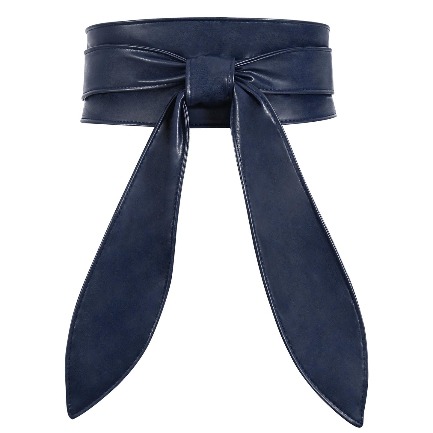 HOTWHIPPY Women Obi Belt Fashion Wrap Around Wide Waistband Knotted Belt for Dress