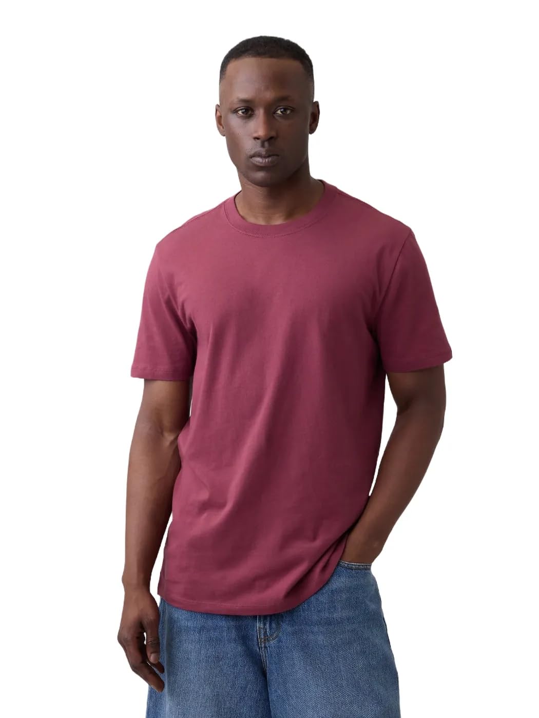 HOTGap Mens Everyday Soft Crewneck T-Shirt Tee