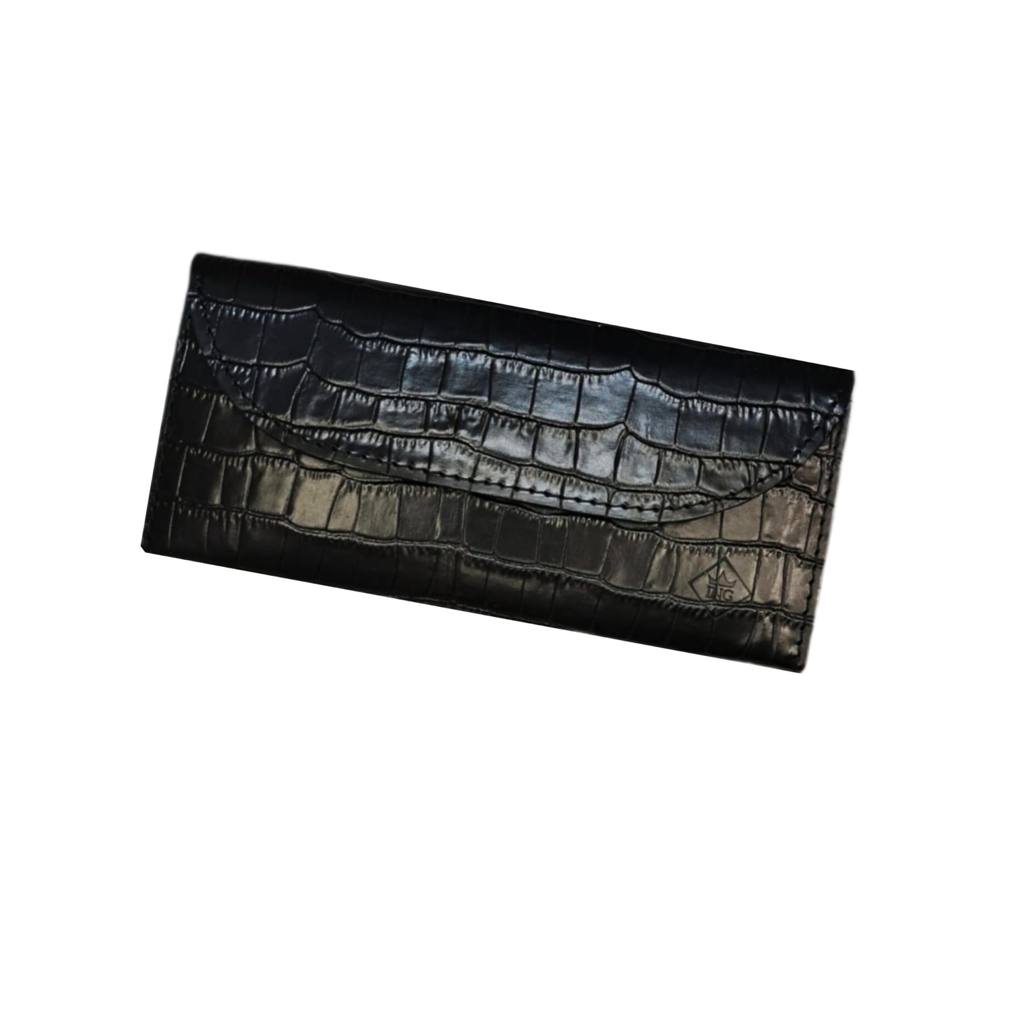 HOTINGVARR Leather Long Wallet for Women, Handmade wallet, Leather Purse, Gift for her (Black)