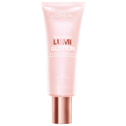 HOTL'Oreal Paris Makeup True Match Lumi Glotion, Natural Glow Enhancer, Illuminator Highlighter, Bronzing Drops For a Sun-Kissed Glow, 903 Medium