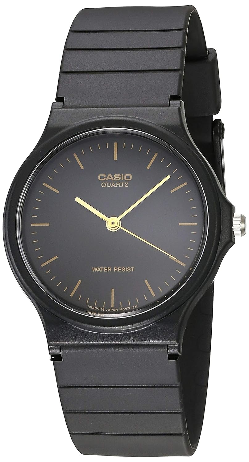 HOTCasio MQ24 Series | Quartz Analog Watch for Men | Water Resistant | Resin Case | Resin Band | Resin Glass | Three Hand Analog (HR, Min, SEC) | Classic Casio Design | 3 Year Battery