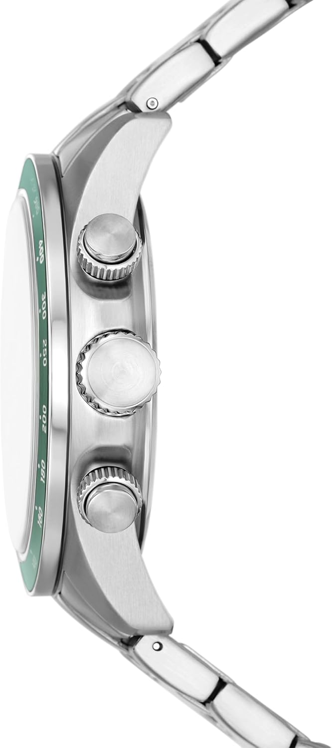 HOTFossil Men's Watch, Autocross Multifunction Stainless Steel Watch for Men