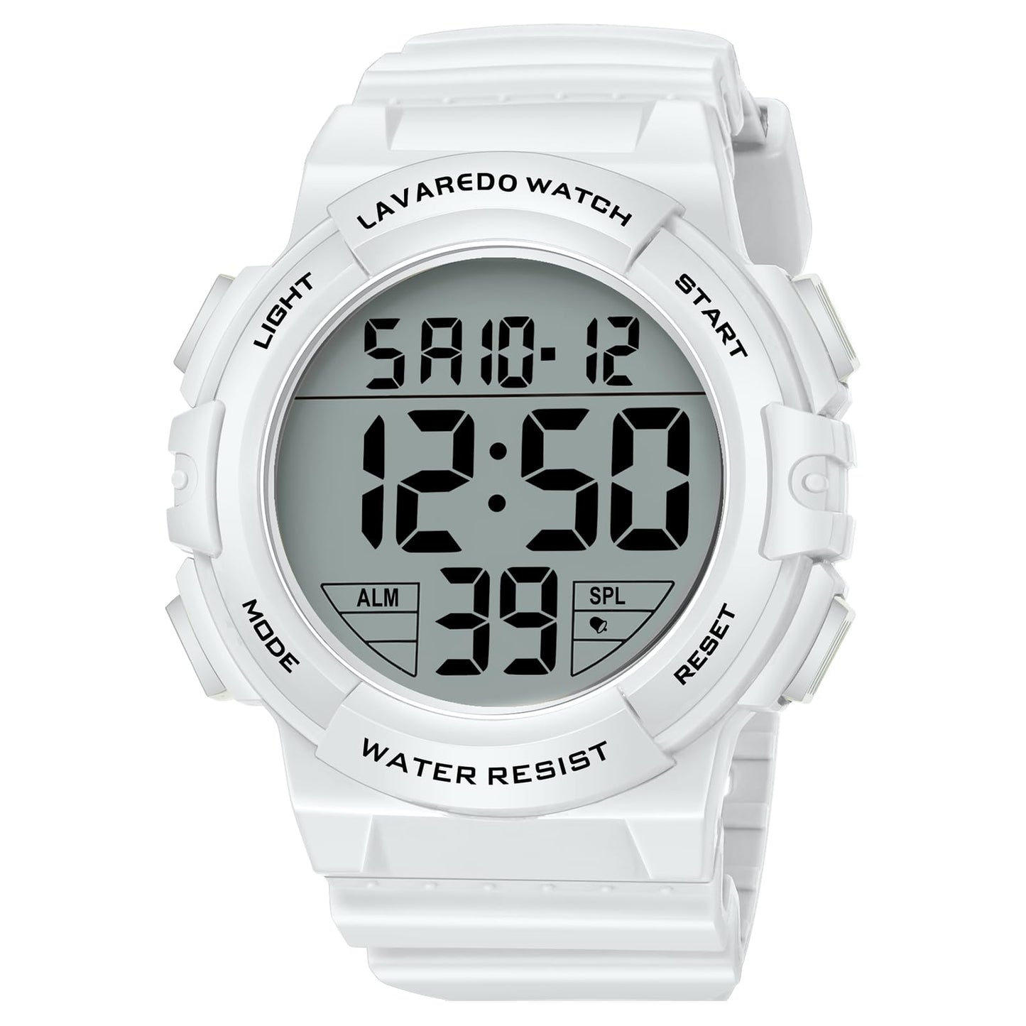 HOTMens Digital Watch, Sport Military Watches for Men Waterproof LED Screen Large Face Tactical Watch with Backlight Alarm Stopwatch Wrist Watch