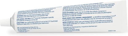 HOTC.E.T. Enzymatic Toothpaste for Dogs and Cats, Poultry, 2.5oz | Plaque and tartar control for fresh breath, pet dental care toothpaste, Dual enzyme system, poultry flavored toothpaste