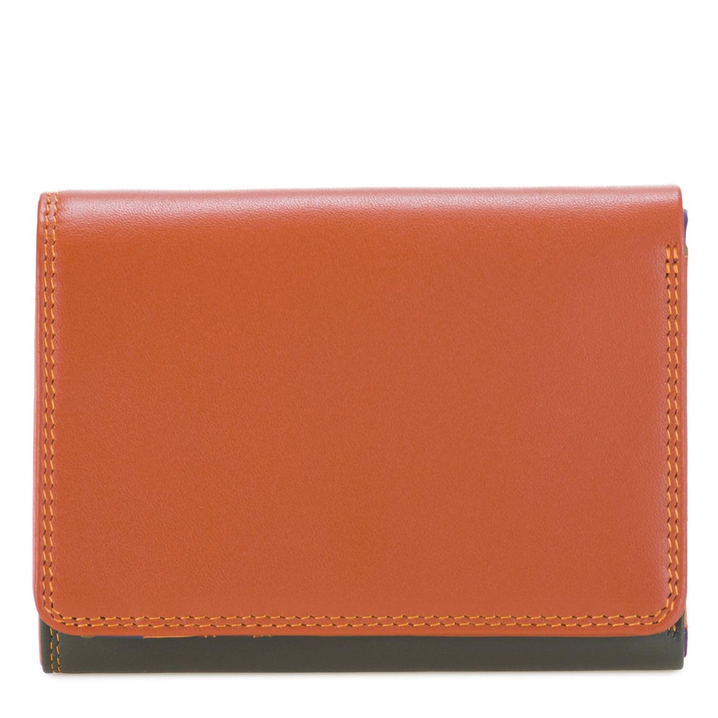 HOTmywalit Tri-Fold Leather Wallet | 8 Card Slots Wallet | ID Window & Coin Pocket | Copacabana | Stylish & Functional Accessory for Men & Women | Perfect for Everyday Use