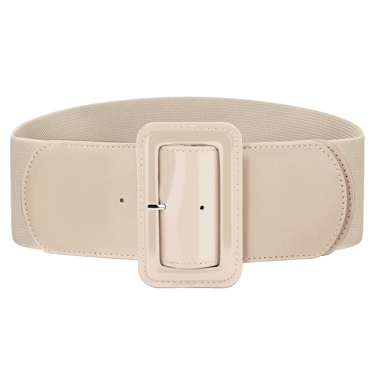 HOTVONMELLI Stretchy Wide Women Belts Elastic Vintage Belts for Women Fashion Ladies Waist Belt for Dress