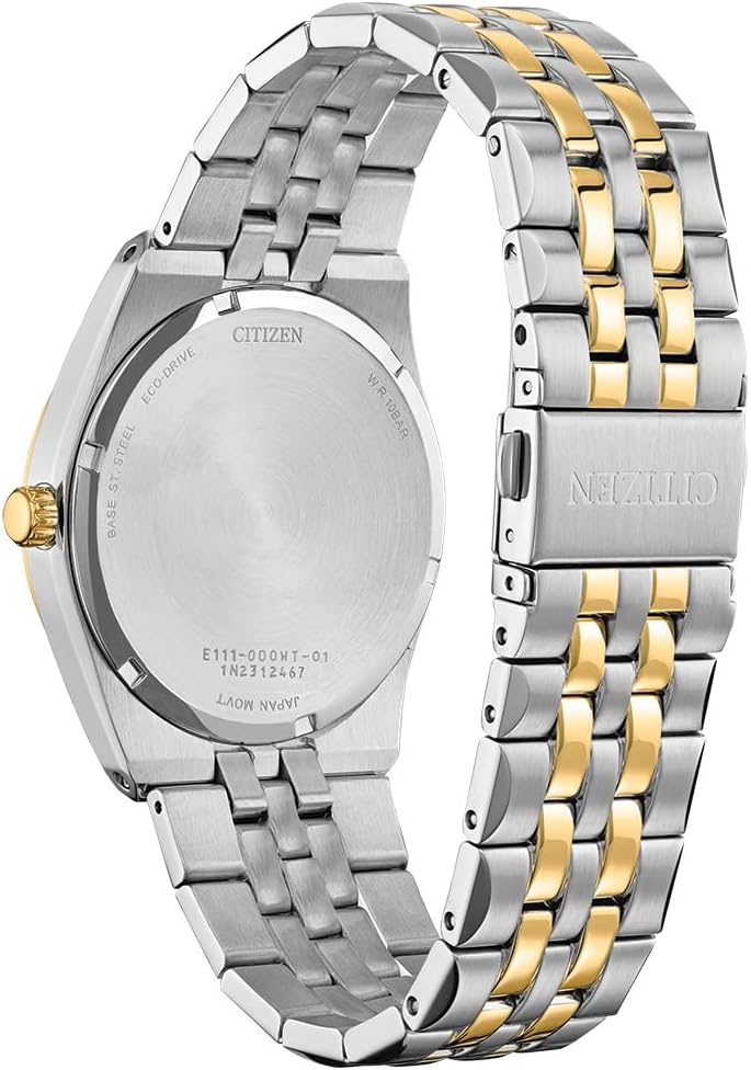 HOTCitizen Men's Classic Corso Eco-Drive Watch, 3-Hand Date, Luminous Hands and Markers