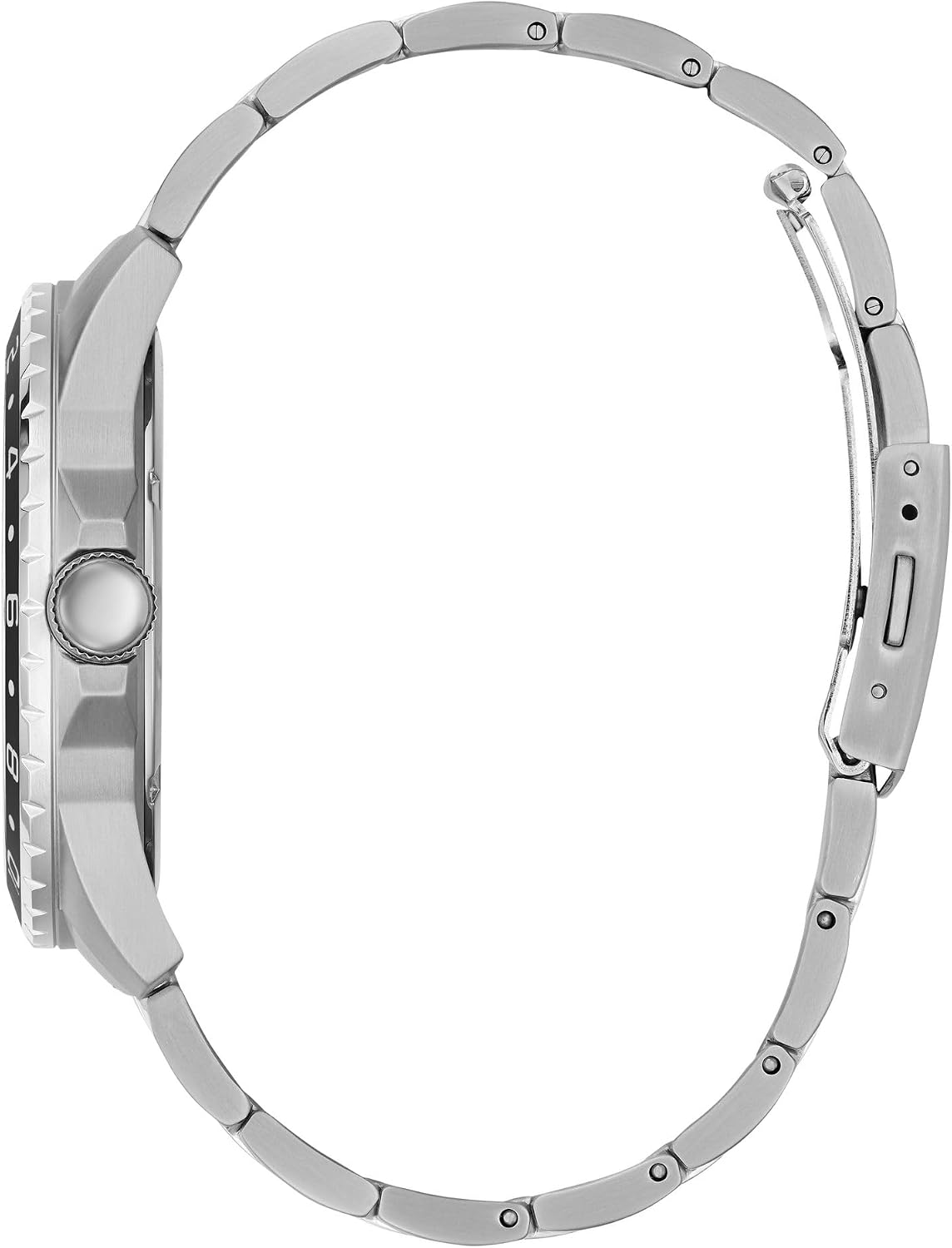 HOTGuess Men's Analog Watch with Stainless Steel Strap