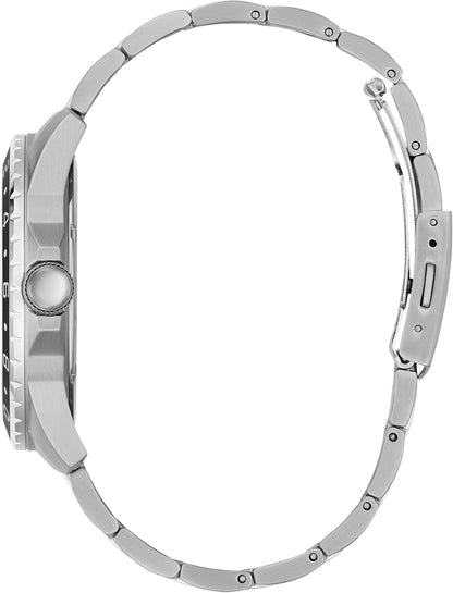 HOTGuess Men's Analog Watch with Stainless Steel Strap