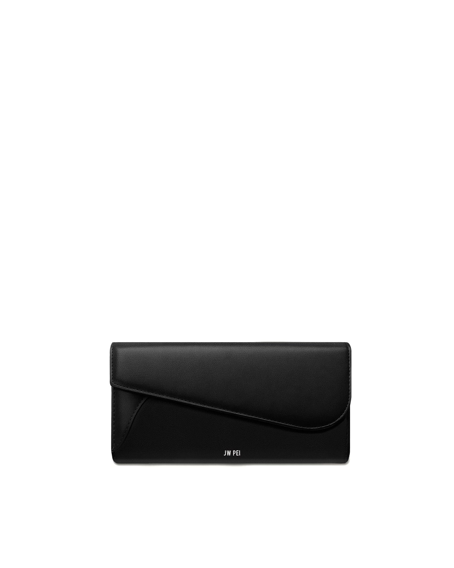 HOTJW PEI Seren Flap Long Wallet - Black