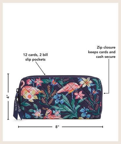 HOTCotton Jordin Continental Wallet With RFID Protection