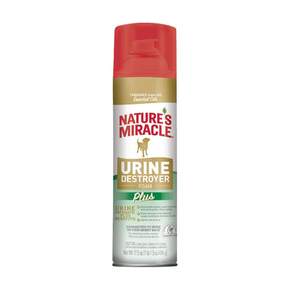 HOTNature's Miracle Urine Destroyer Plus for Dogs, Enzymatic Formula for Severe Dog Urine Stains, 32 oz