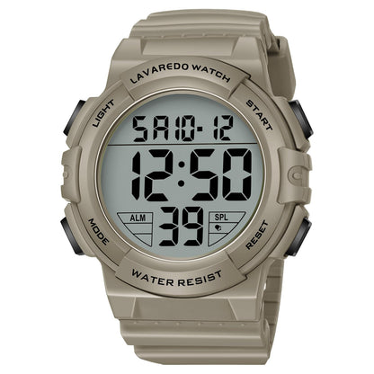 HOTMens Digital Watch, Sport Military Watches for Men Waterproof LED Screen Large Face Tactical Watch with Backlight Alarm Stopwatch Wrist Watch