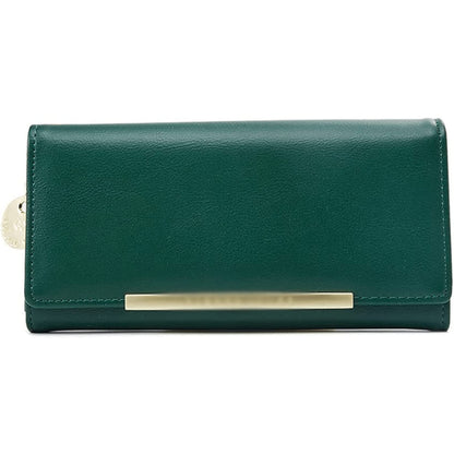 HOTSpacious & Functional Leather Wallet Multifunction Luxury Women Many Departments Large Capacity Purses Fashion Female Card Holder Billfold Long Clutch Purse