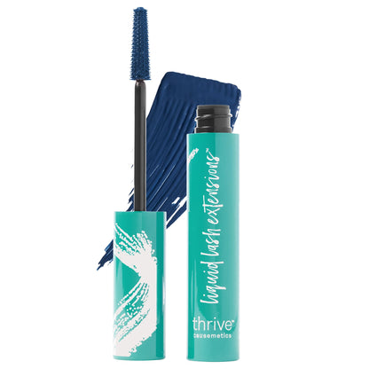 HOTThrive Causemetics Thrive Mascara, Liquid Lash Extensions Mascara, Tubing Mascara Lengthening, Volumizing & Curling, Smudge Proof, Washable, No Clumping or Flaking, Vegan, Brynn (Rich Black)
