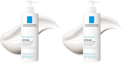 HOTLa Roche-Posay Lipikar Moisturizing Body Lotion for Dry Skin, 13.5oz | Fragrance free daily body moisturizer cream with shea butter for sensitive skin. Repairs dry, sensitive skin.