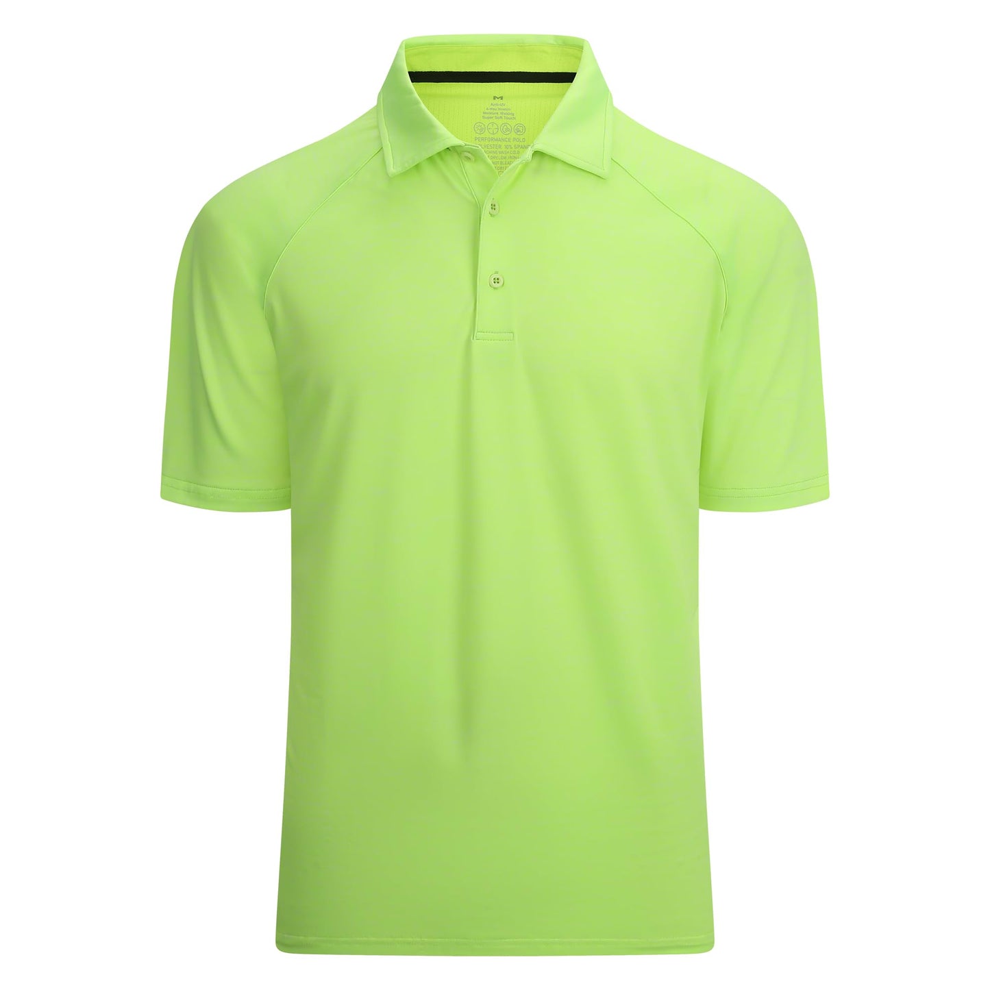 HOTAlex Vando Mens Golf Shirt Moisture Wicking Quick-Dry Short Sleeve Polo | UPF40,Soft & stretch,Sweat resistant,Multi-scene sports & office apparel