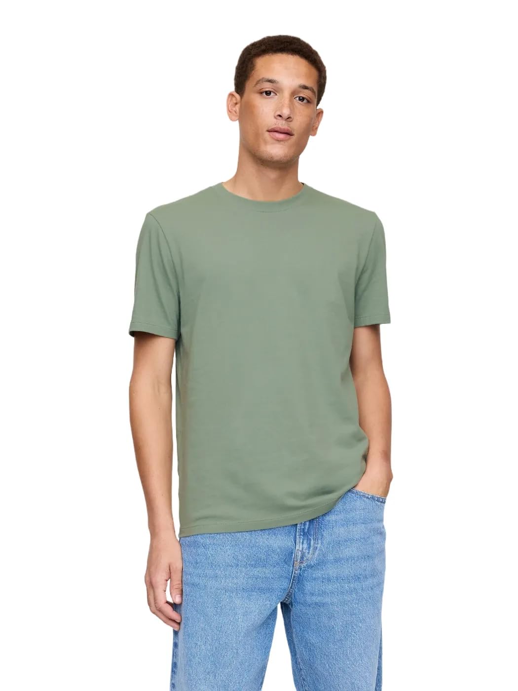 HOTGap Mens Everyday Soft Crewneck T-Shirt Tee
