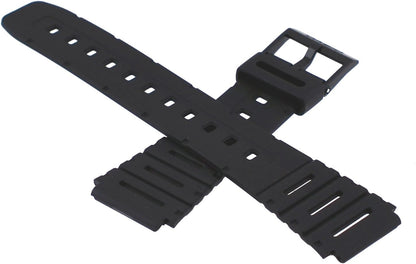 HOTCasio 71604130 Genuine Factory Replacement Resin Band fits CA-53W-1 CA-61W-1 FT-100W-1 W-520U-1 W-720-1 W-720G-9