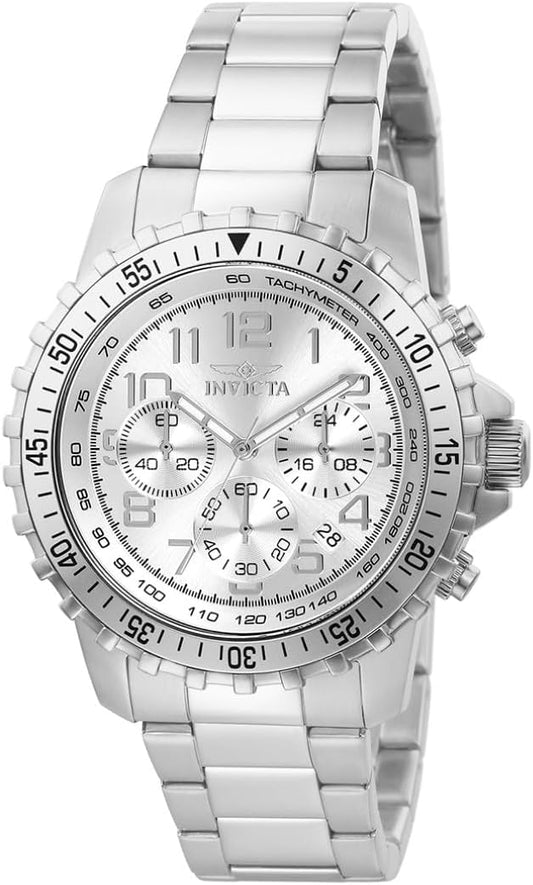 HOTInvicta Men's 1326 Invicta II Chronograph Black Dial Two-Tone Stainless Steel Watch