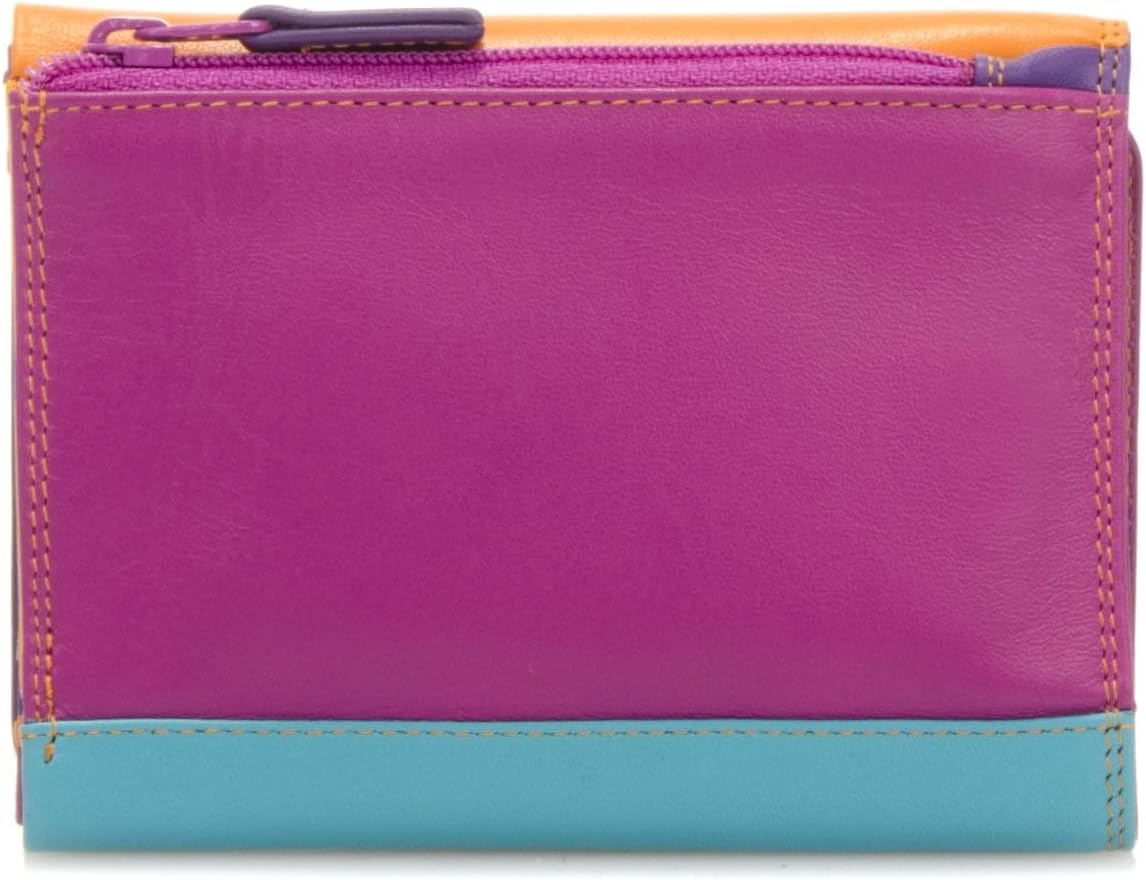 HOTmywalit Tri-Fold Leather Wallet | 8 Card Slots Wallet | ID Window & Coin Pocket | Copacabana | Stylish & Functional Accessory for Men & Women | Perfect for Everyday Use