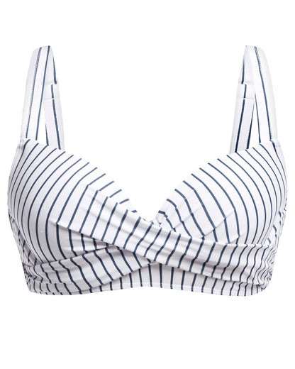 HOTWomen Underwire Bikini Top - Bra Padded Push Up Swimsuit Top | Twist Front Design, Wide Adjustable Straps,Unremovable Cups for Fixed Lift,Full Lining,3-gear Adjustable Hook Closure