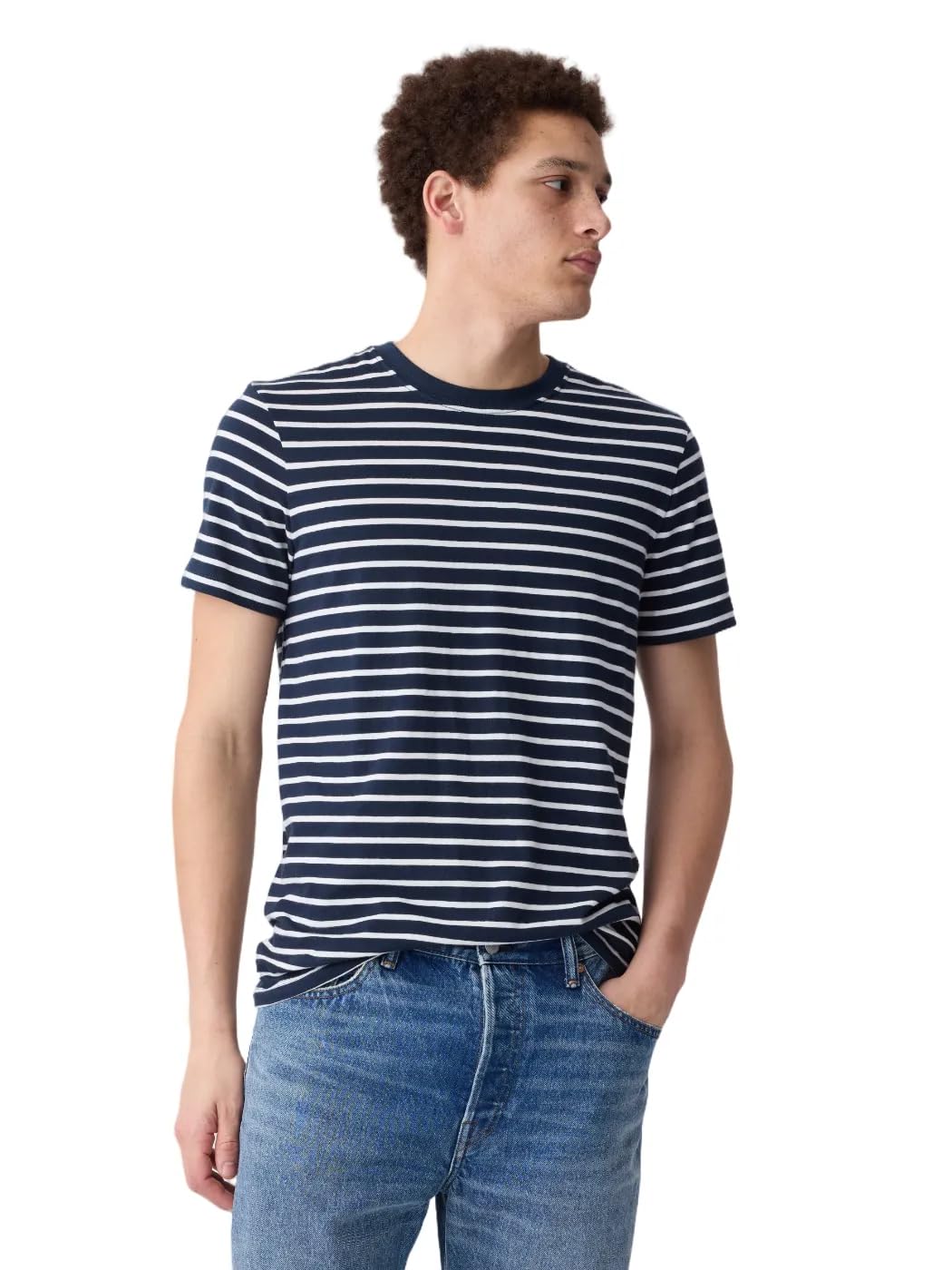HOTGap Mens Everyday Soft Crewneck T-Shirt Tee