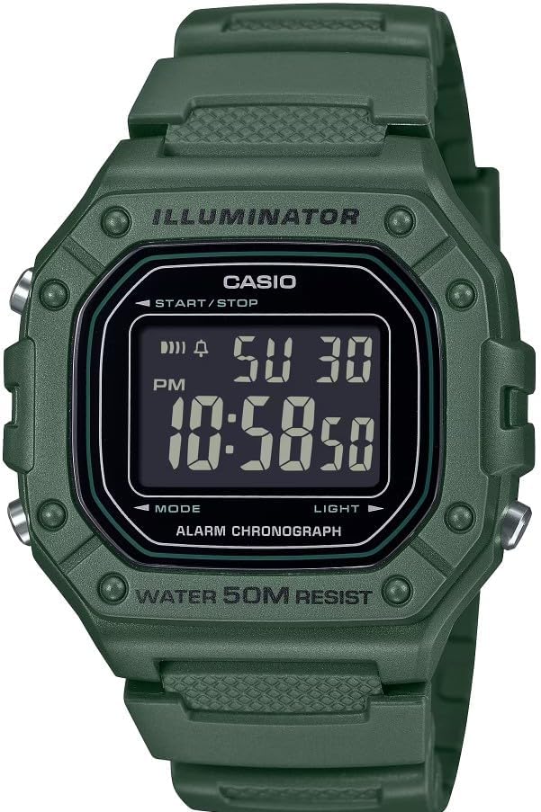 HOTCasio W-218H Series | 7-Year Battery