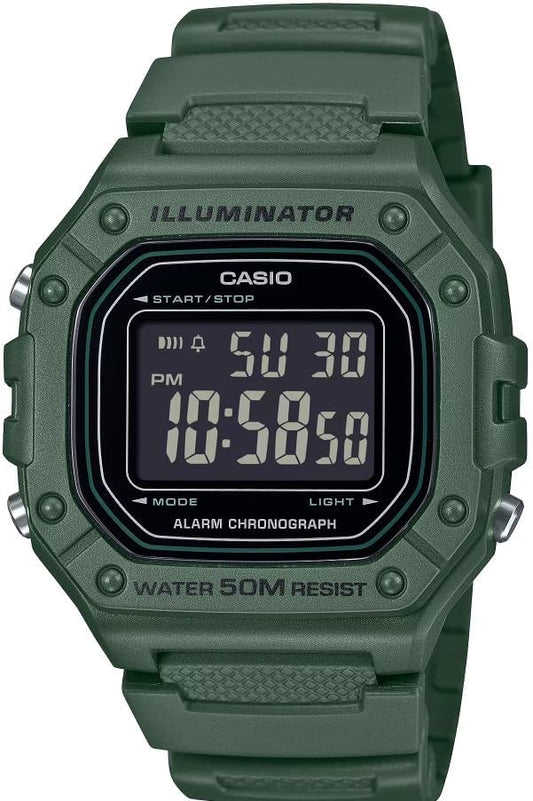 HOTCasio W-218H Series | 7-Year Battery