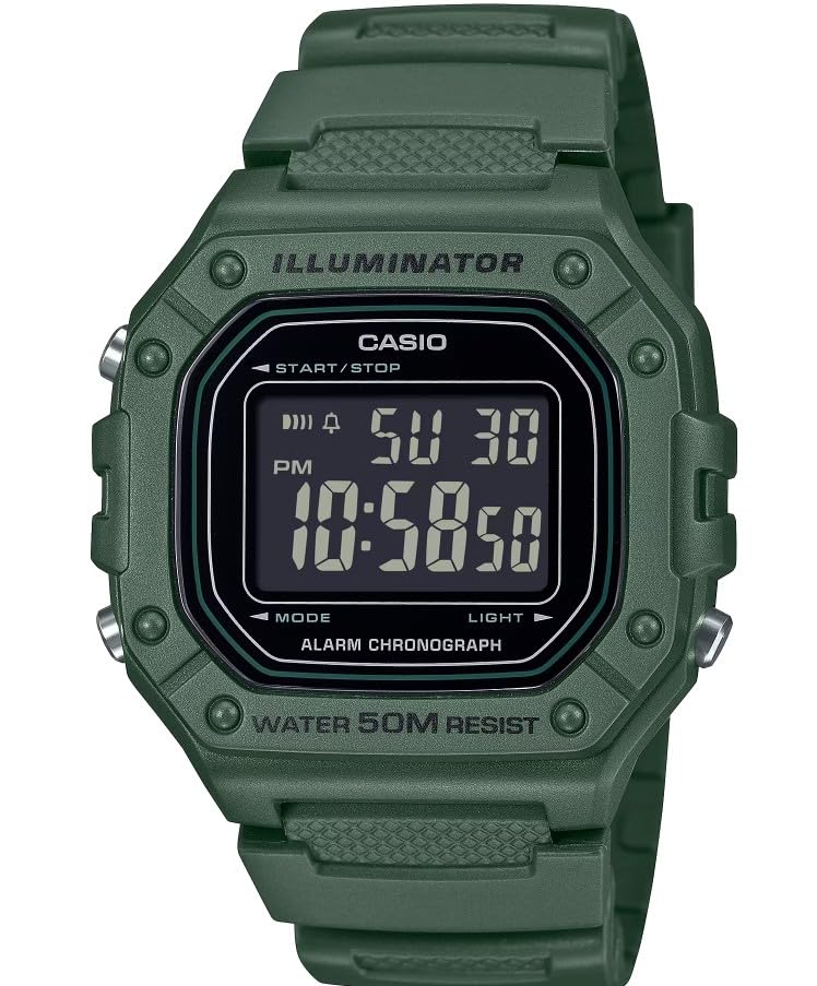 HOTCasio W-218H Series | 7-Year Battery