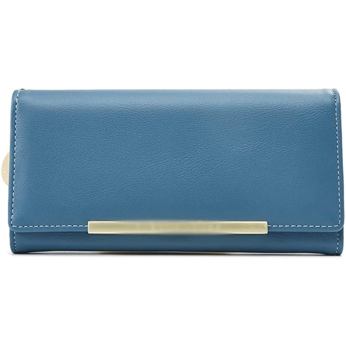 HOTSpacious & Functional Leather Wallet Multifunction Luxury Women Many Departments Large Capacity Purses Fashion Female Card Holder Billfold Long Clutch Purse